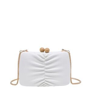 Urban Expressions Gianna Evening Clutch, Ivory